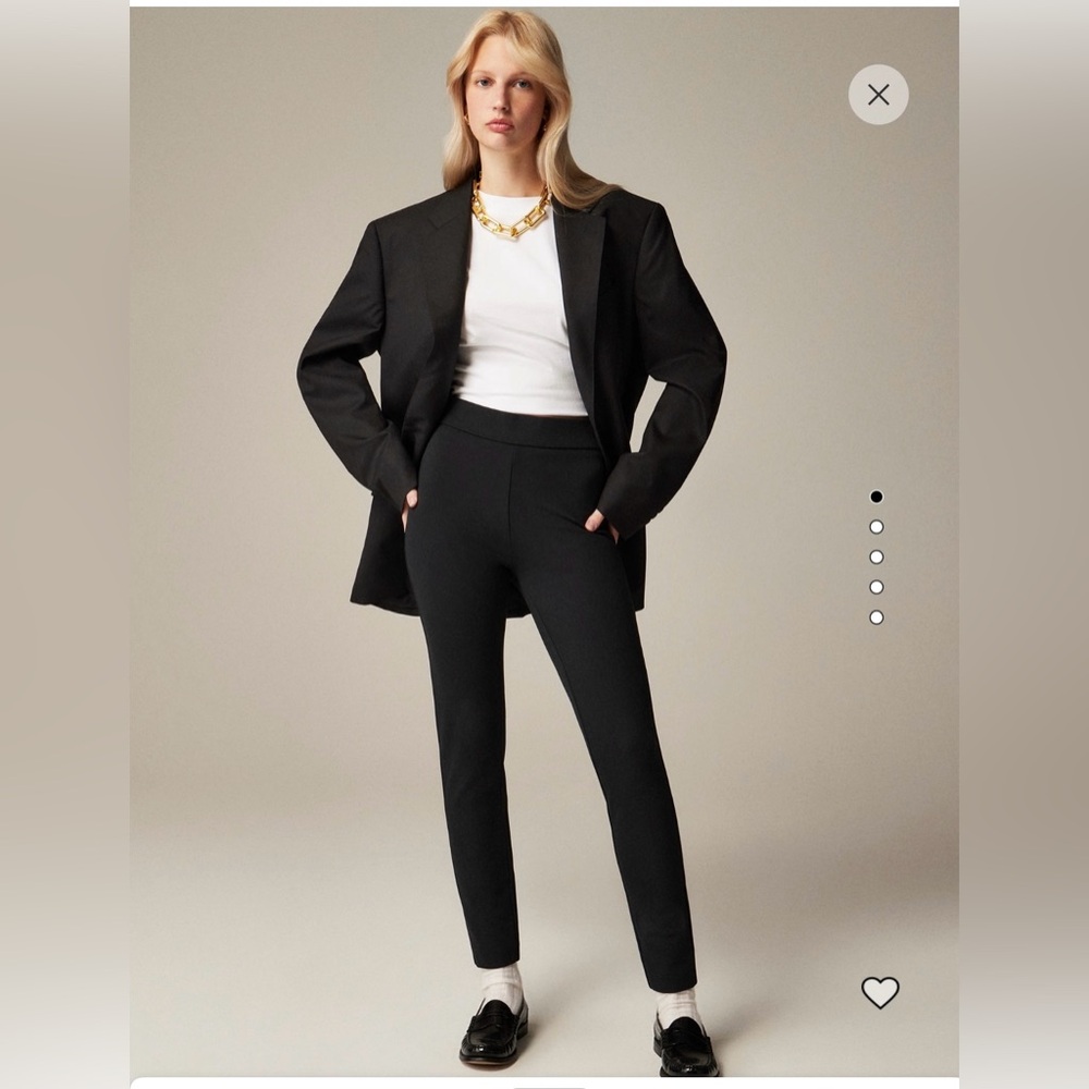 J. Crew Pixie pant in stretch ponte